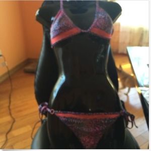 Nanette Lepore Floral Print Bikini SZ S